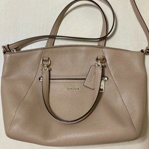 Coach Leather Shoulder Bag